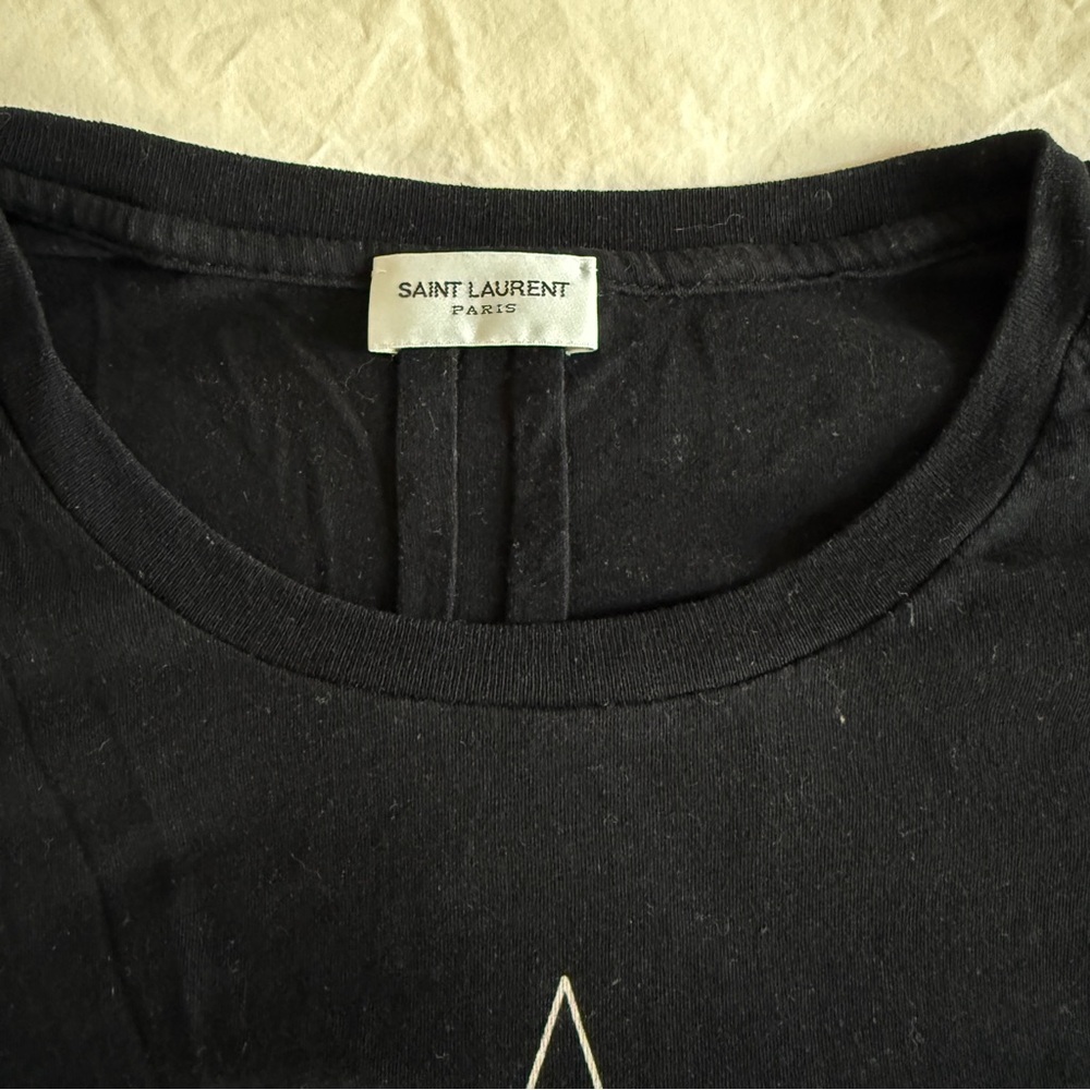 Saint Laurent Black Tee - Picture 5 of 6
